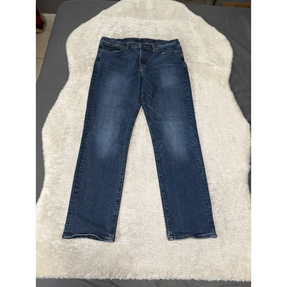 J Crew Flex Mens Blue Denim Straight Jeans‎ Size 33x30 Pants Stretch